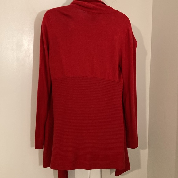 Inc concepts Ruffled Cardigan Size Large - Picture 3 of 3